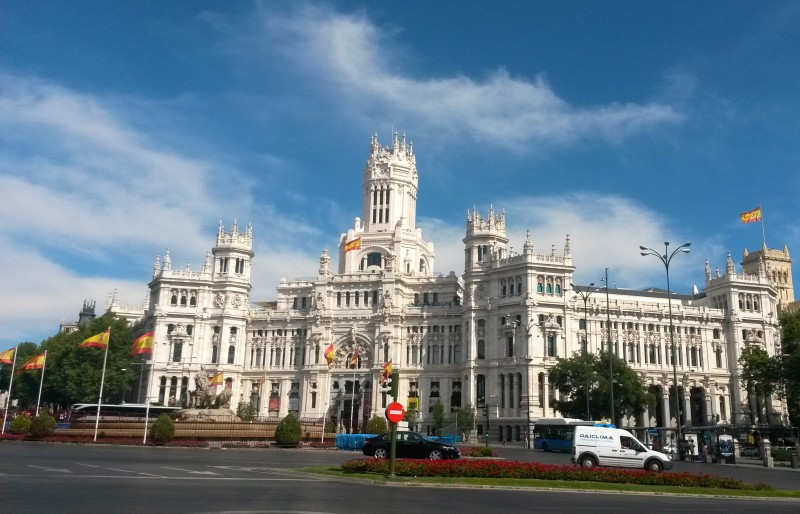 Palacio de Cibeles by Naked Madrid