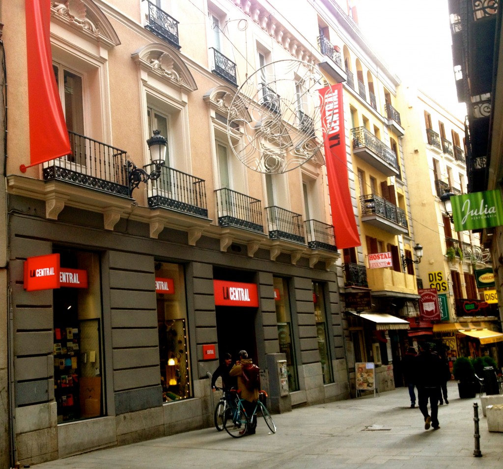 La Central cafe bookshop in Madrid by Naked Madrid