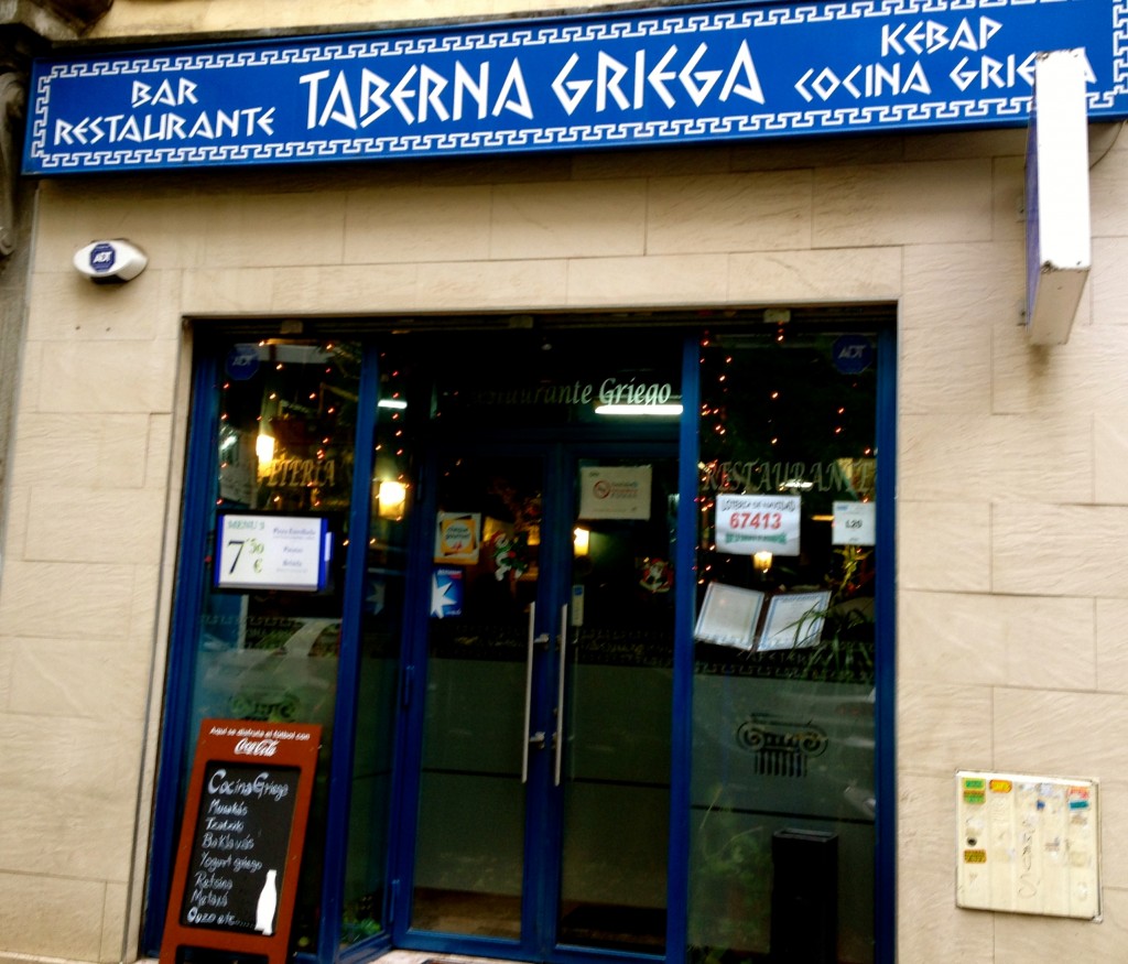 Taberna Griega by Naked Madrid, best Greek restaurant in Madrid