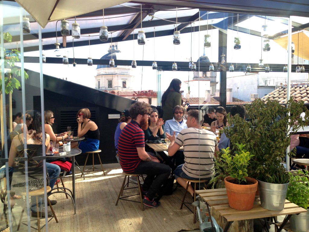 The hat rooftop bar by Naked Madrid