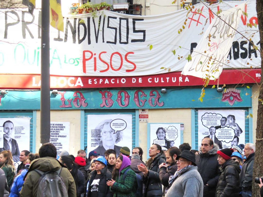 Madrid's anti-eviction warriors