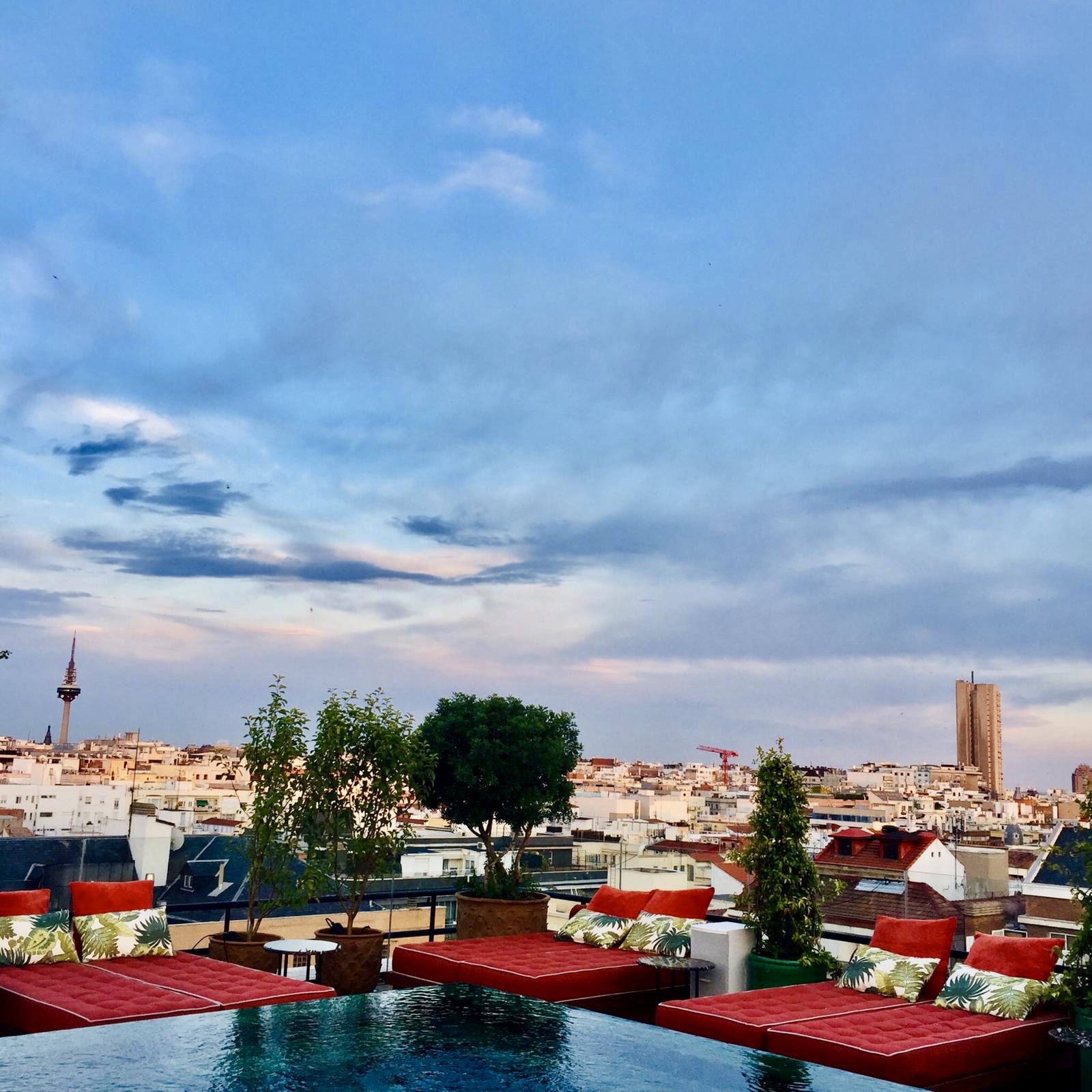 Bless Hotel rooftop bar by Naked Madrid