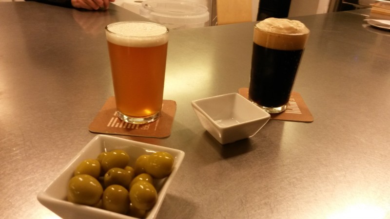 Ale and stout in las Fabricas
