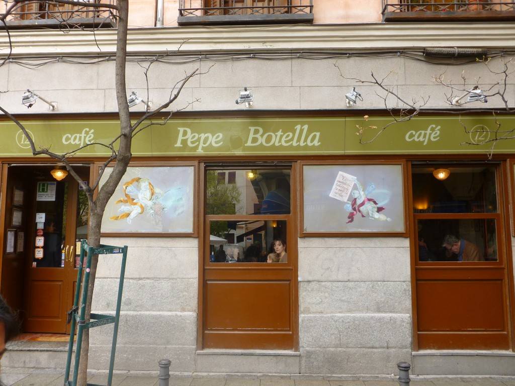 Pepe Botella cafe in Malasaña by Naked Madrid