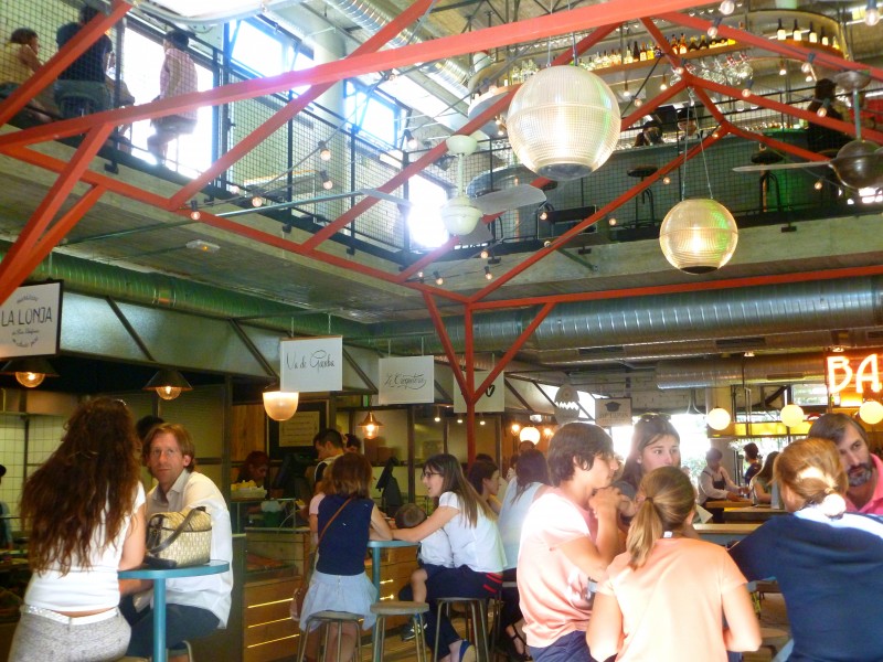 Mercado de San Ildefonso by Naked Madrid, Madrid's best food market on calle Fuencarral