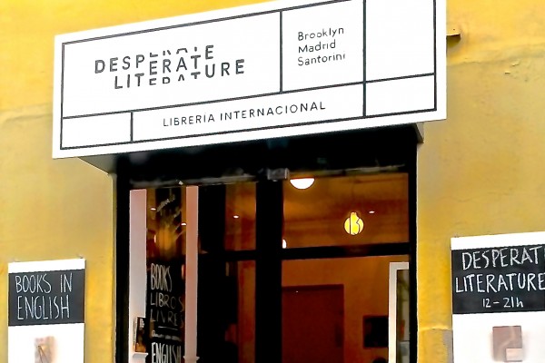 Desperate LIterature, international used book store in Madrid by Naked Madrid