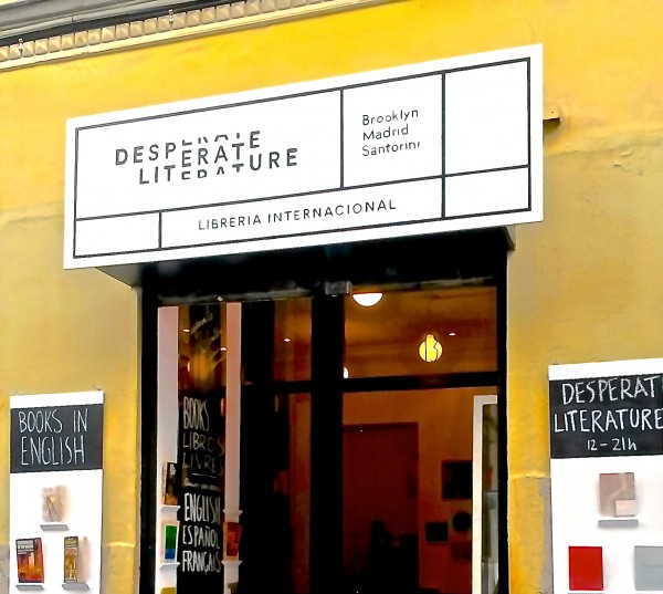 Desperate LIterature, international used book store in Madrid by Naked Madrid