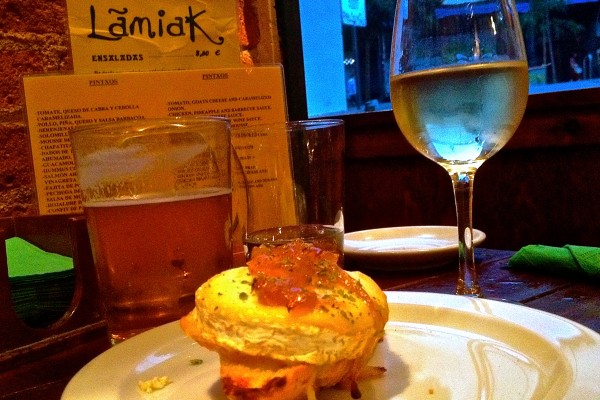 Taberna Lamiak, best bar and tostas in Madrid by Naked Madrid
