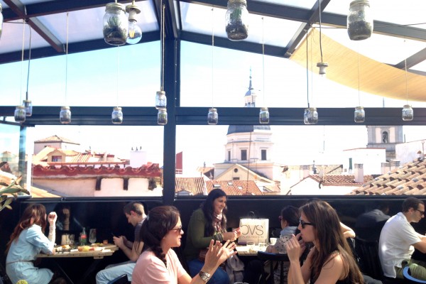 The hat rooftop bar by Naked Madrid