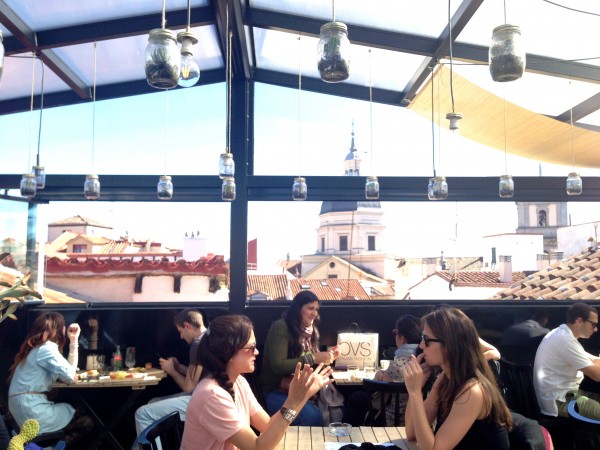The hat rooftop bar by Naked Madrid