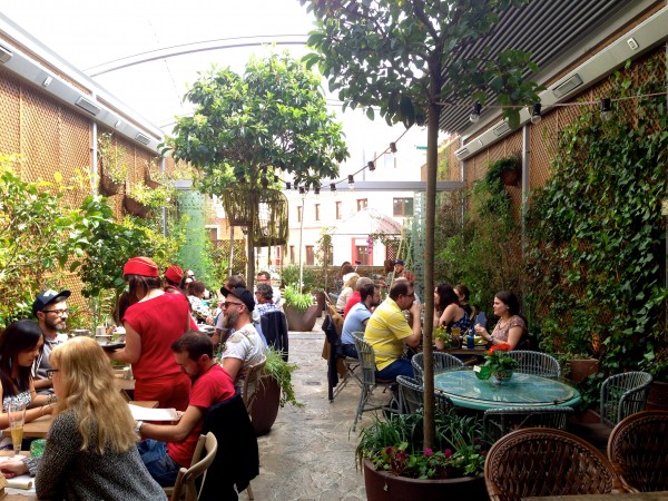 Salvador Bachiller Jardin Secreto Calle Montera 37 by Naked Madrid, rooftop bar