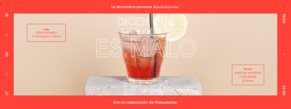 Vermouth party with La Vermutería in Madrid