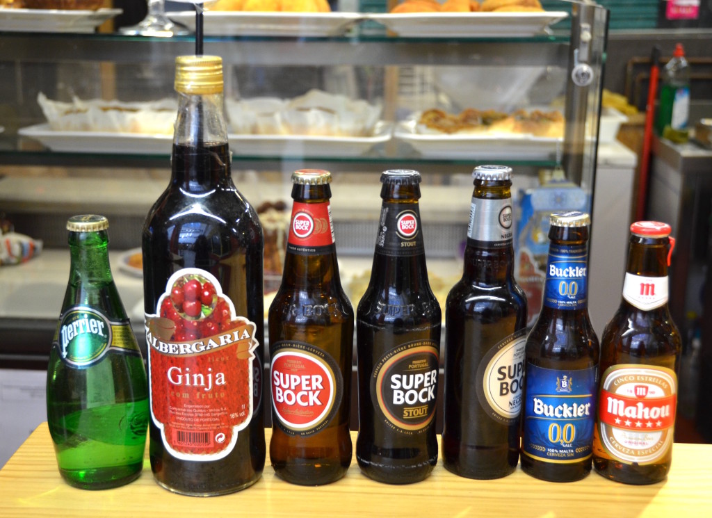 A selection of Portuguese beers