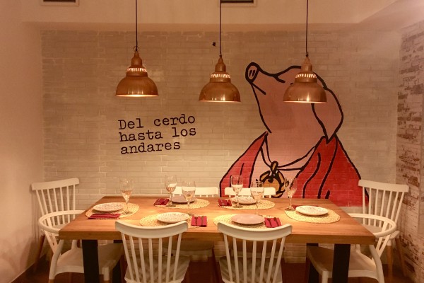 La Pornicería restaurant by Naked Madrid