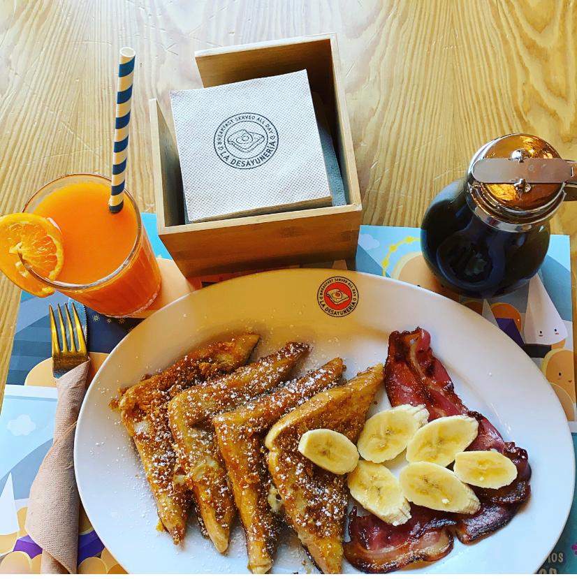American diner food has arrived to Madrid with La Desayunería, a brunch joint specializing in pancakes, burgers, French toast, and more.